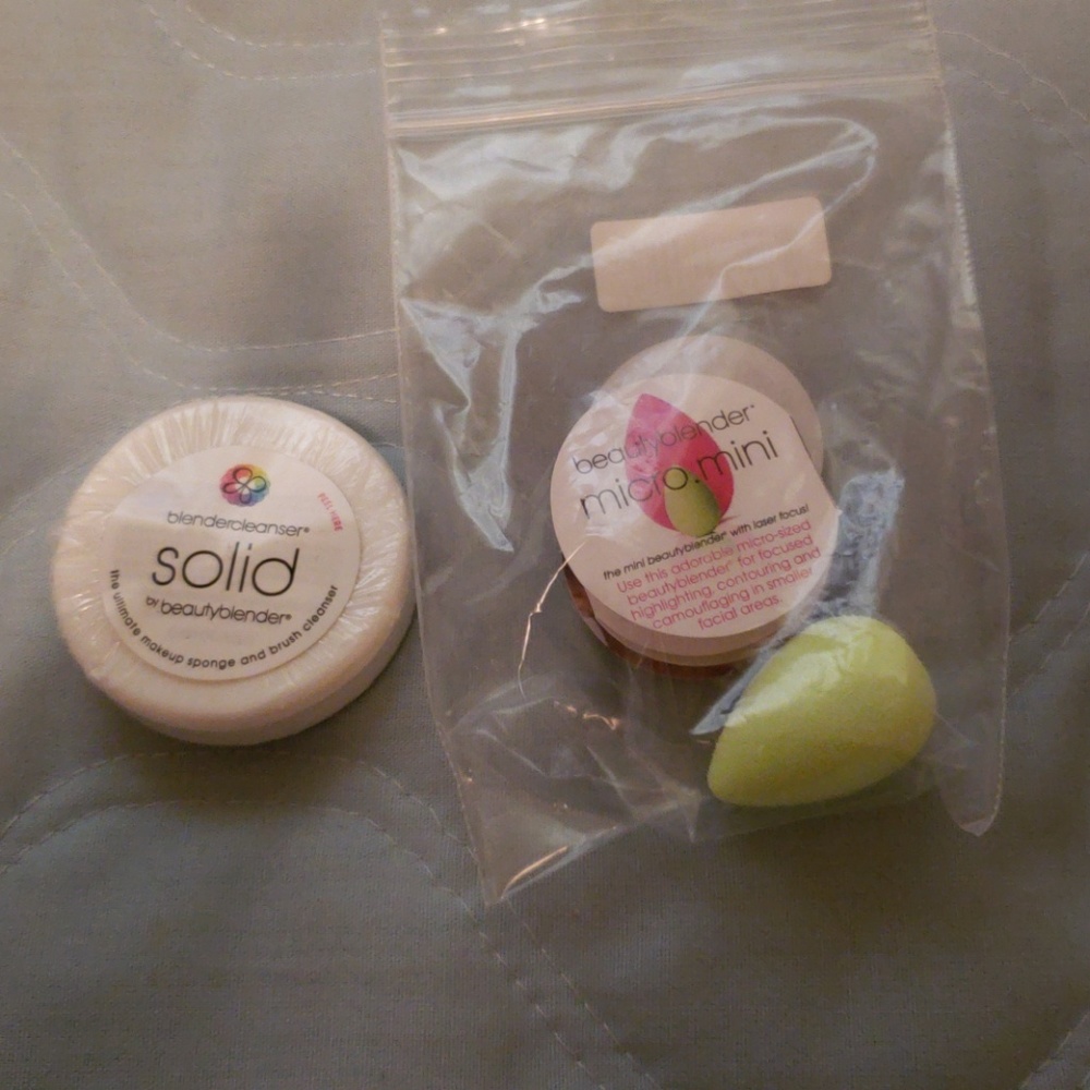 Beautyblender Micro Mini and Cleanser